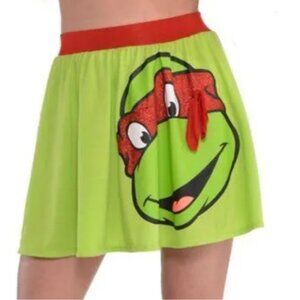 NEW Raphael Skirt Teenage Mutant Ninja Turtles TMNT Size S/M Up to Size 8